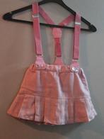 Roze geplooide rok met bretels. name It Maat 86, Ophalen, Gebruikt, Meisje, Jurkje of Rokje