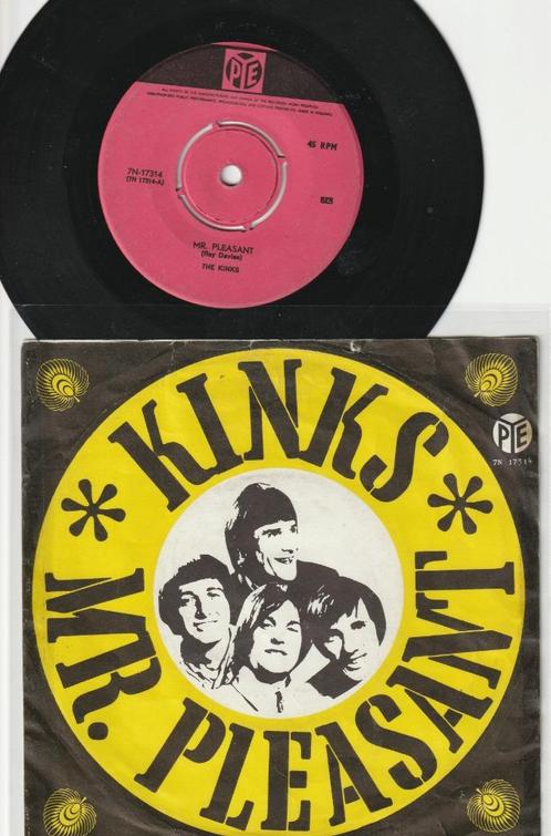 Kinks Mr. Pleasant & This Is Where I Belong 1967 NL persing , Cd's en Dvd's, Vinyl Singles, Gebruikt, Pop, Ophalen