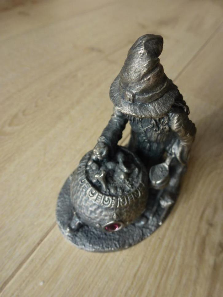 Nog 5 tinnen beeldjes van Tudor Mint € 25,00, Verzamelen, Beelden en Beeldjes, Zo goed als nieuw, Fantasy, Ophalen of Verzenden