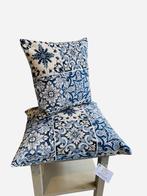 Luxe sierkussens in jacquard stof diverse maten, Ophalen of Verzenden, Nieuw, Blauw, Vierkant