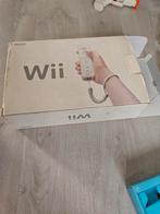 Nintendo Wii Compleet Pakket, incl tv , spellen, guitar hero, Spelcomputers en Games, Ophalen, Gebruikt, Met 2 controllers, Met games