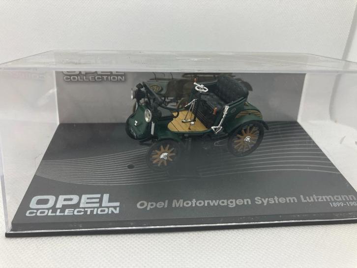 28441: Opel Motorwagen System Lutzmann - 1899-1901 - Atlas, Hobby en Vrije tijd, Modelauto's | 1:43, Zo goed als nieuw, Auto, Overige merken