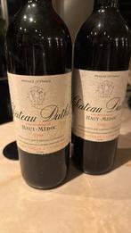 Chateau Dulthil Cru Bourgeois 1998 Haut Medoc, Frankrijk, Ophalen of Verzenden, Zo goed als nieuw, Rode wijn