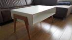 Salontafel tafel jaren 60 vintagestijl wit op maat., Ophalen of Verzenden, Nieuw, Rechthoekig, Teakhout