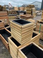 Plantenbak met Binnenbak Grenen 40 x 39 cm, Ophalen, Tuin, Minder dan 60 cm, Vierkant