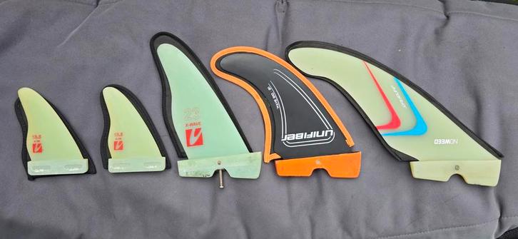 Powerbox Wave vinnen, Watersport en Boten, Windsurfen, Zo goed als nieuw, Overige typen, Minder dan 5 m², Ophalen of Verzenden
