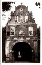 Poort Poptaslot Marssum - 3 ansichtkaarten, Verzenden, 1940 tot 1960, Ongelopen, Friesland