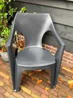 Jardin antraciet tuinstoel, Tuin en Terras, Tuinstoelen, Ophalen, Gebruikt, Kunststof, Stapelbaar