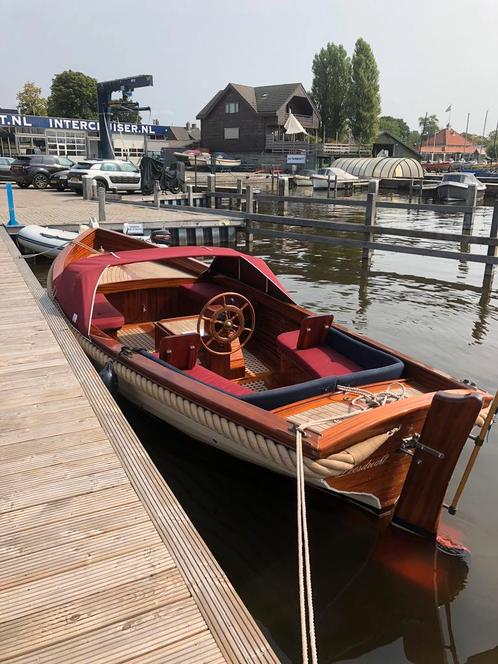 Wajer Kapiteinssloep 720 classic, Watersport en Boten, Sloepen, Gebruikt, 10 tot 30 pk, 6 meter of meer, Binnenboordmotor, Diesel