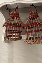 Antieke franse rotan lampen japjes, Antiek en Kunst, Ophalen of Verzenden