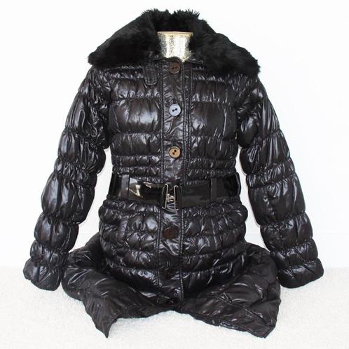 Mooie Warme Bandolera Donsjas (Maat 38) € 45,-, Kleding | Dames, Jassen | Winter, Zo goed als nieuw, Maat 38/40 (M), Zwart, Ophalen of Verzenden