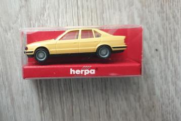 Herpa 020657 bmw 535 5 serie geel