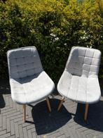 Stoelen twee stuks grijs 50 EUR Nieuw, Ophalen of Verzenden, Nieuw, Grijs, Twee