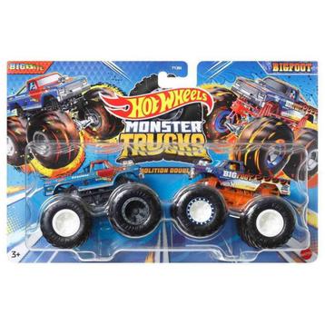 Hotwheels: Monster Trucks 2-Pack: Bigbite VS Bigfoot beschikbaar voor biedingen
