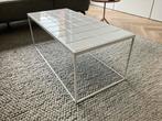Salontafel Zuiver witte tegels, Ophalen, 50 tot 100 cm, Zo goed als nieuw, Minder dan 50 cm