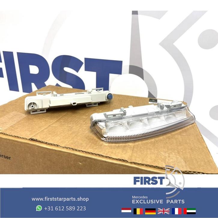 W204 C204 Facelift LED MISTLAMPEN dagrij verlichting set MB, Auto-onderdelen, Verlichting, Mercedes-Benz, Gebruikt, Ophalen of Verzenden