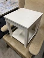 WOOOD Freddo Design Houten Bijzettafel Salontafel Wit Grenen, Huis en Inrichting, 45 tot 60 cm, Minder dan 55 cm, Gebruikt, Design WOOOD Freddo