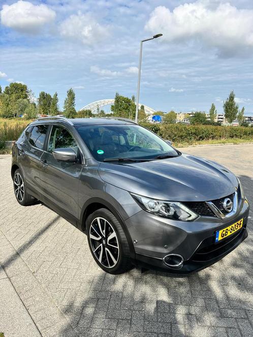 Nissan Qashqai 1.2 Dig-t 85KW 2WD CVT 2015 Grijs, Auto's, Nissan, Particulier, Qashqai, 360° camera, ABS, Achteruitrijcamera, Adaptieve lichten