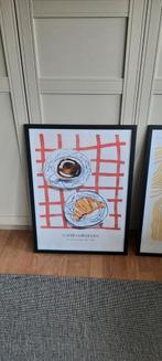 Desenio Koffie Poster met Lijst, Ophalen, Minder dan 50 cm, Zo goed als nieuw, Foto of Poster