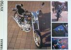 Folder YAMAHA XV 750 1992, Motoren, Handleidingen en Instructieboekjes, Ophalen of Verzenden, Yamaha