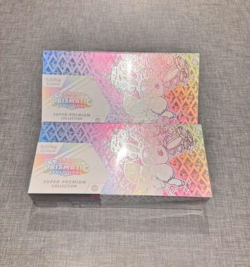 Pokemon Prismatic Evolutions Super Premium Collection beschikbaar voor biedingen