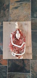 Landelijke wanddecoratie op houten paneel, Huis en Inrichting, Woonaccessoires | Wanddecoraties, Ophalen of Verzenden, Zo goed als nieuw