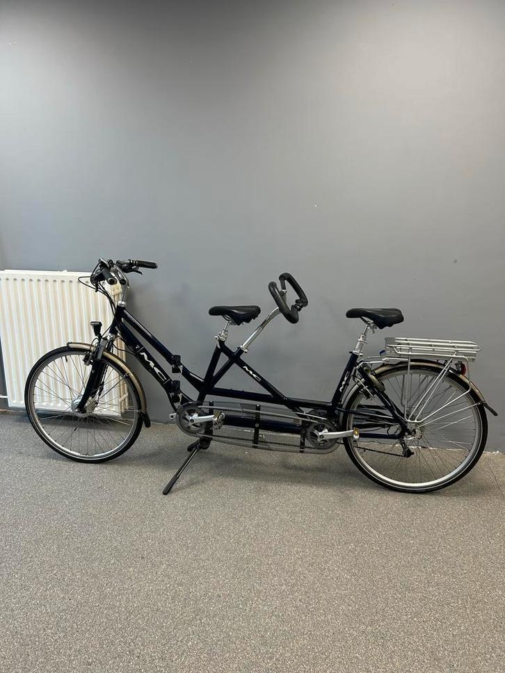 Elektrische Tandem - Perfect voor lange tochten!, Fietsen en Brommers, Fietsen | Tandems, Gebruikt, Meer dan 20 versnellingen
