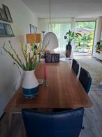 Eettafel Olger 200x100cm eiken Sav&Økse, Huis en Inrichting, Gebruikt, 100 tot 150 cm, Eikenhout, 200 cm of meer