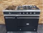 Luxe Lacanche Fornuis 110cm zwart + rvs 2x INDUCTIE 4 pits, Witgoed en Apparatuur, Fornuizen, Niet ingevuld, 60 cm of meer, Niet ingevuld
