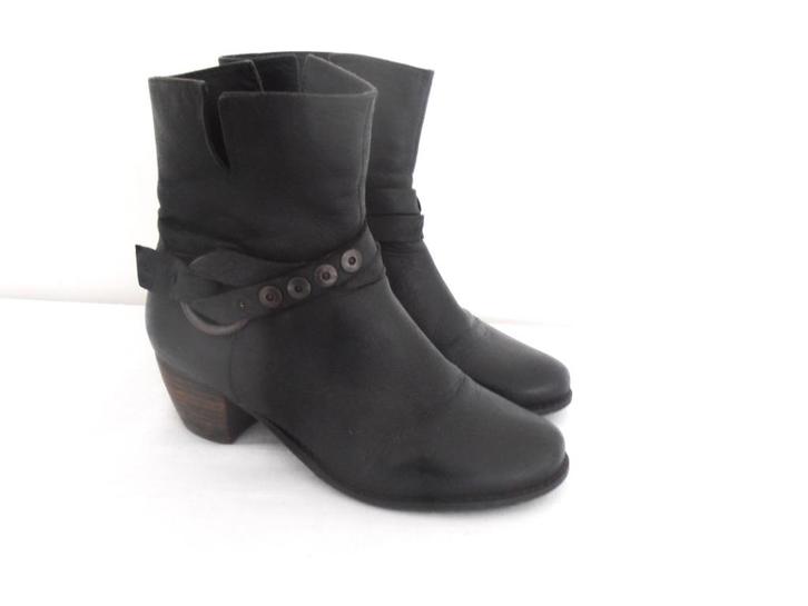 O'Moda - prachtige blauwe leren enkel laarzen - 38, Kleding | Dames, Schoenen, Zo goed als nieuw, Lage of Enkellaarzen, Blauw