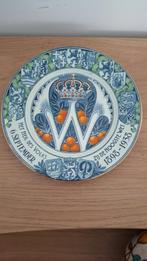Herdenkingsbord Koningin Wilhelmina, Antiek en Kunst, Antiek | Wandborden en Tegels, Ophalen