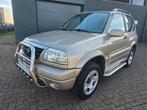 Suzuki Grand Vitara 1.6 Metal Top Wide Body 3D 2003 Beige, 13 km/l, Stof, Beige, Origineel Nederlands