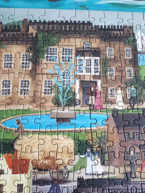 THE WORLD OF JANE AUSTEN puzzel Jigsaw 1000 stukjes, Hobby en Vrije tijd, Denksport en Puzzels, Zo goed als nieuw, Legpuzzel, 500 t/m 1500 stukjes