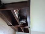 Boekenkast hout bruin, Huis en Inrichting, Ophalen, Gebruikt, 100 tot 150 cm, Teakhout