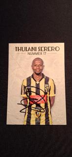 Spelerskaart met handtekening; Thulani Serero # Vitesse Ajax, Verzenden, Nieuw, Vitesse, Spelerskaart