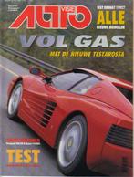 Autovisie 1 1992 : Mazda MX6 2.0i 16V - Opel Calibra 2.0i 8V, Gelezen, Autovisie, Ophalen of Verzenden, Algemeen