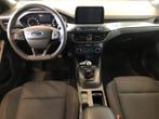 Ford Focus Wagon 1.0 EcoBoost Hybrid ST Line - Navi - Winter, 65 €/maand, 125 pk, Gebruikt, Leder en Stof