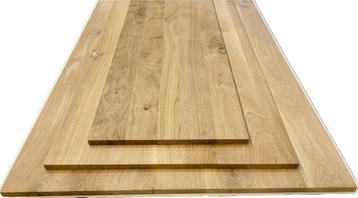 Eiken timmerpanelen 18mm, 25mm, 40mm met doorlopende lamel beschikbaar voor biedingen