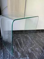 Sidetable 2x glas, Huis en Inrichting, Tafels | Sidetables, Glas, 25 tot 50 cm, 100 tot 150 cm, Modern