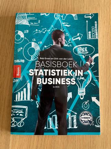 Basisboek Statistiek in Business 3e druk beschikbaar voor biedingen