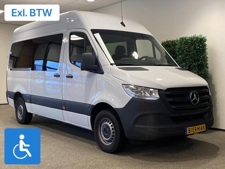 Mercedes-Benz Sprinter L2H2 Rolstoelbus Groepsvervoer, Auto's, Bestelauto's, Bedrijf, Te koop, Aangepast voor mindervaliden, Airconditioning