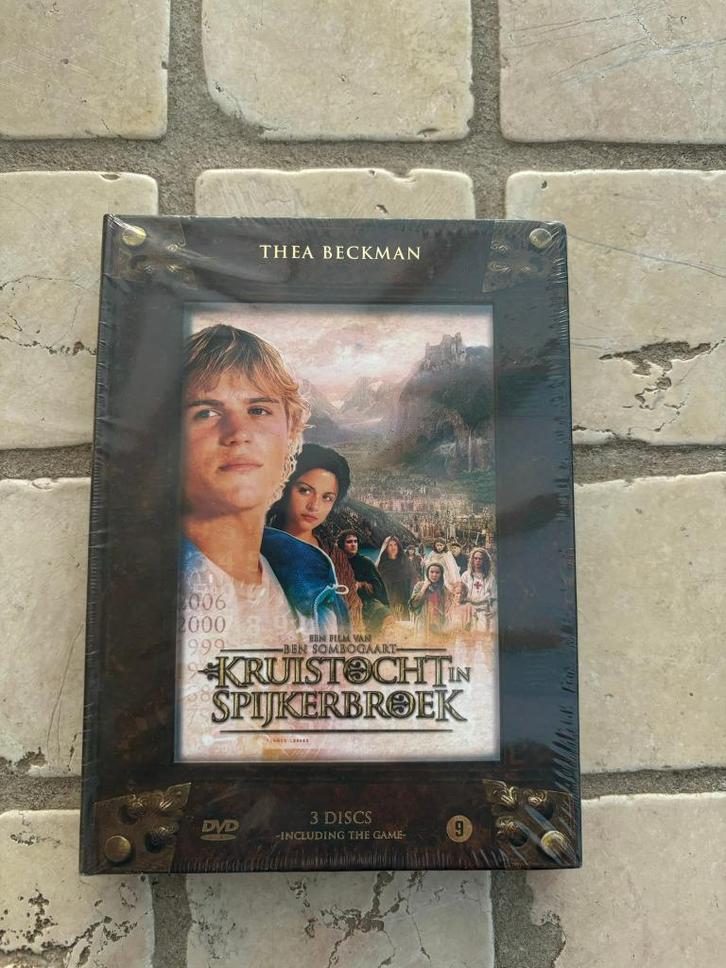 Thea beckman kruistocht in spijkerbroek dvd box nieuw seal!, Cd's en Dvd's, Dvd's | Kinderen en Jeugd, Nieuw in verpakking, Film