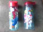 Te koop! broodtrommel en drinkbekers super mario, Ophalen, Zo goed als nieuw