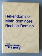 JEGRO rekendomino in houten kist. Educatief speelgoed, Ophalen of Verzenden, Zo goed als nieuw, Rekenen