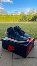 Jordan 1 high dark marina blue maat 40, Kleding | Heren, Blauw, Jordan, Ophalen of Verzenden, Zo goed als nieuw