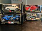 4 x Burago 1/18 | nieuw | Ferrari, Porsche, Bugatti, Jaguar, Ophalen of Verzenden, Nieuw, Auto, Bburago