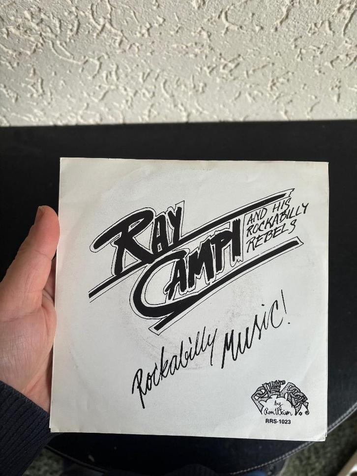 Ray Campi & His Rockabilly Rebels - Rockabilly Music, Cd's en Dvd's, Vinyl Singles, Gebruikt, Single, Rock en Metal, 7 inch, Ophalen of Verzenden