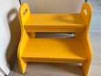 Ikea trogen opstapje kind geel kruk, Ophalen, Gebruikt, Hout