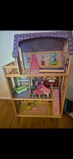 Groot poppenhuis, Kinderen en Baby's, Speelgoed | Poppenhuizen, Ophalen of Verzenden, Zo goed als nieuw
