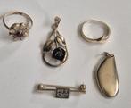 Partijtje zilveren sieraden 2, Antiek en Kunst, Ophalen of Verzenden, Zilver